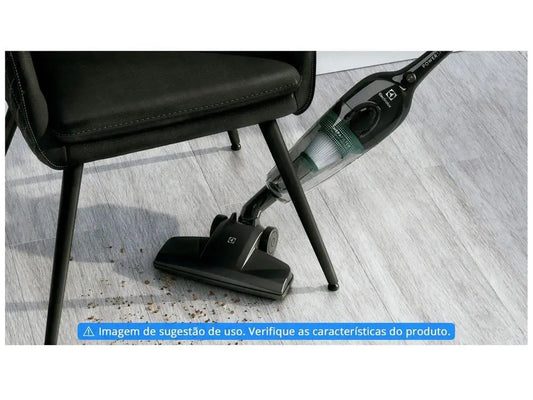 Aspirador Vertical Electrolux Power Speed STK12 – 2 em 1, 1100W | Preto Carbono – 220V