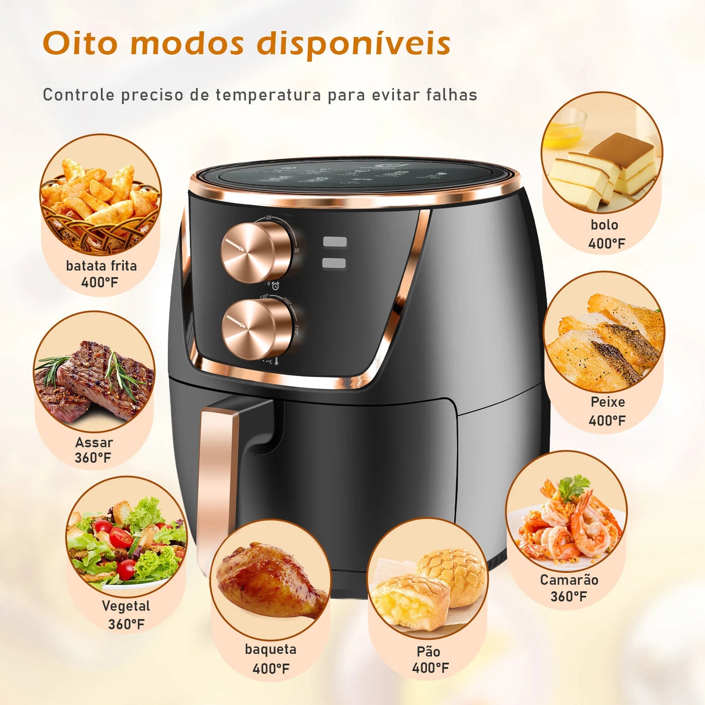 Fritadeira Elétrica sem Óleo COIBEU 5L – 127V
