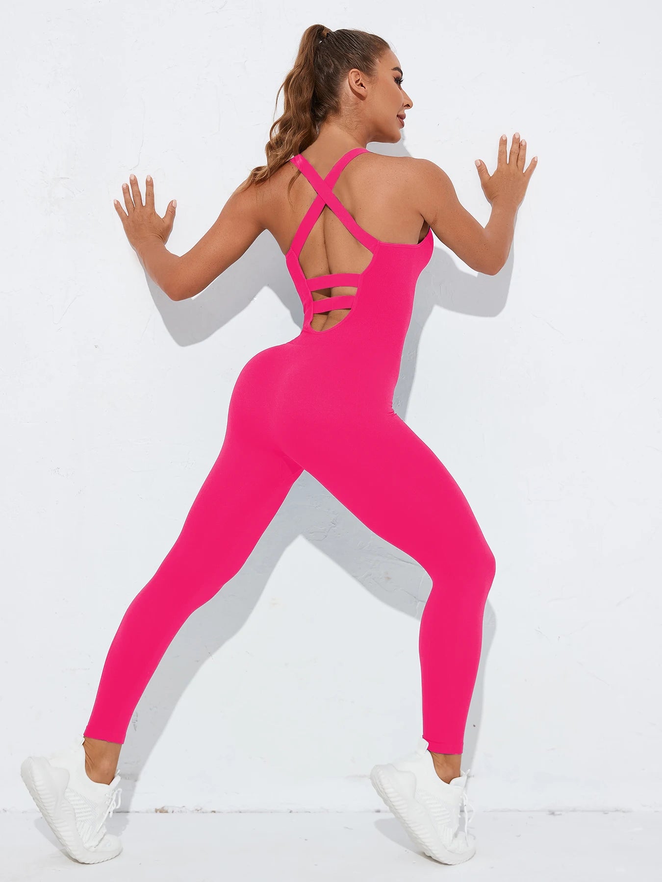 Body Modelador Feminino Sem Costura – Alças Cruzadas, Controle de Abdômen