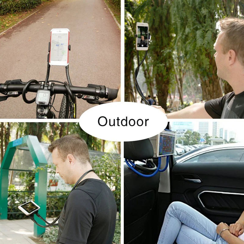 Suporte Articulado para Celular – Flexível, Ajustável e com Rotação 360°