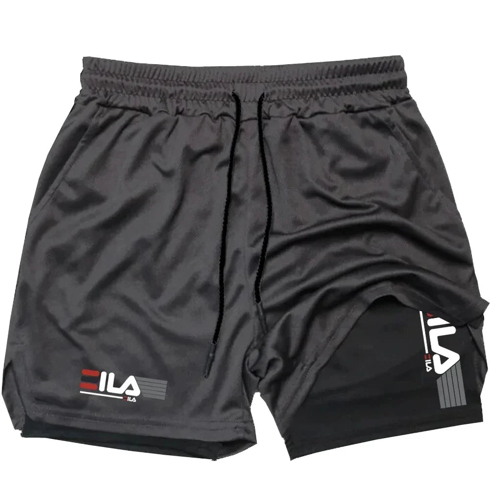 Shorts Masculino Esportivo 2 em 1