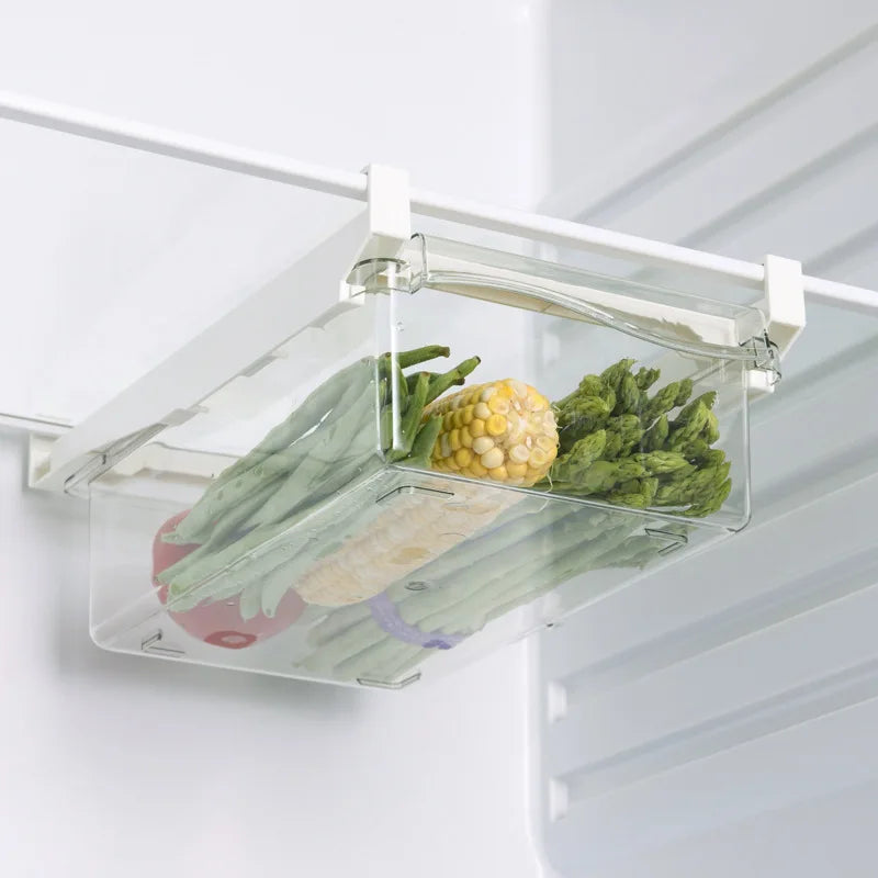 Gaveta Organizadora para Geladeira – Estilo Deslizante – para Ovos e Alimentos