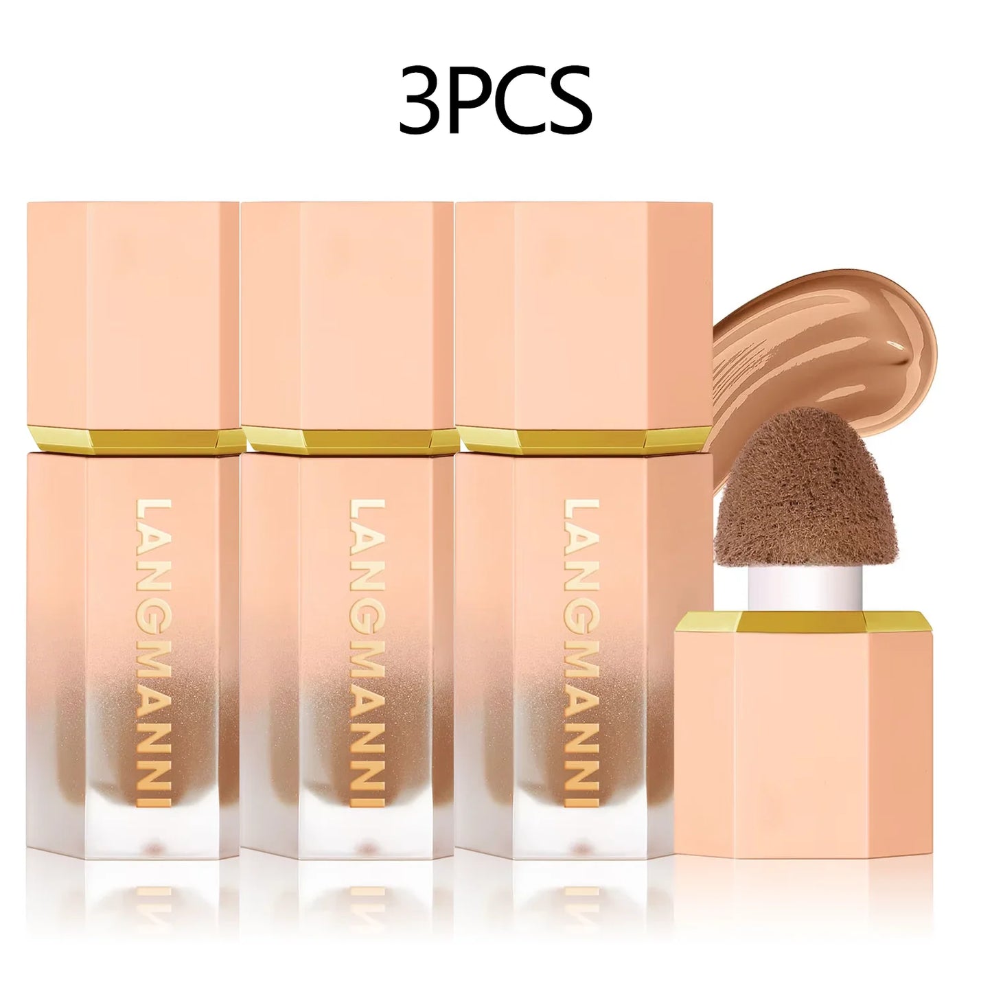 Contorno Líquido 3 Cores – Efeito Tridimensional e Longa Duração