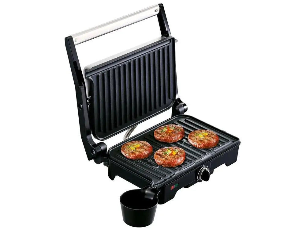 Grelha Dupla Elétrica Gnox em Aço Inox – 1100W | Arno