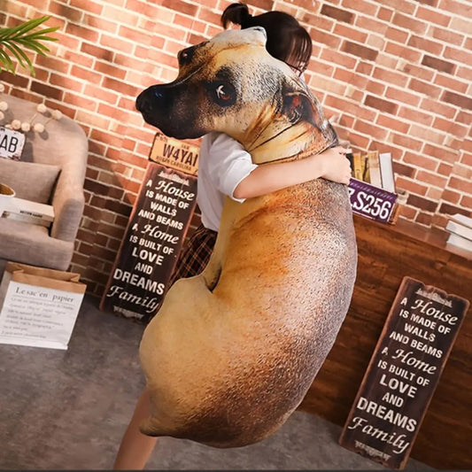 Almofada Decorativa 3D Realista – Formato de Cachorro