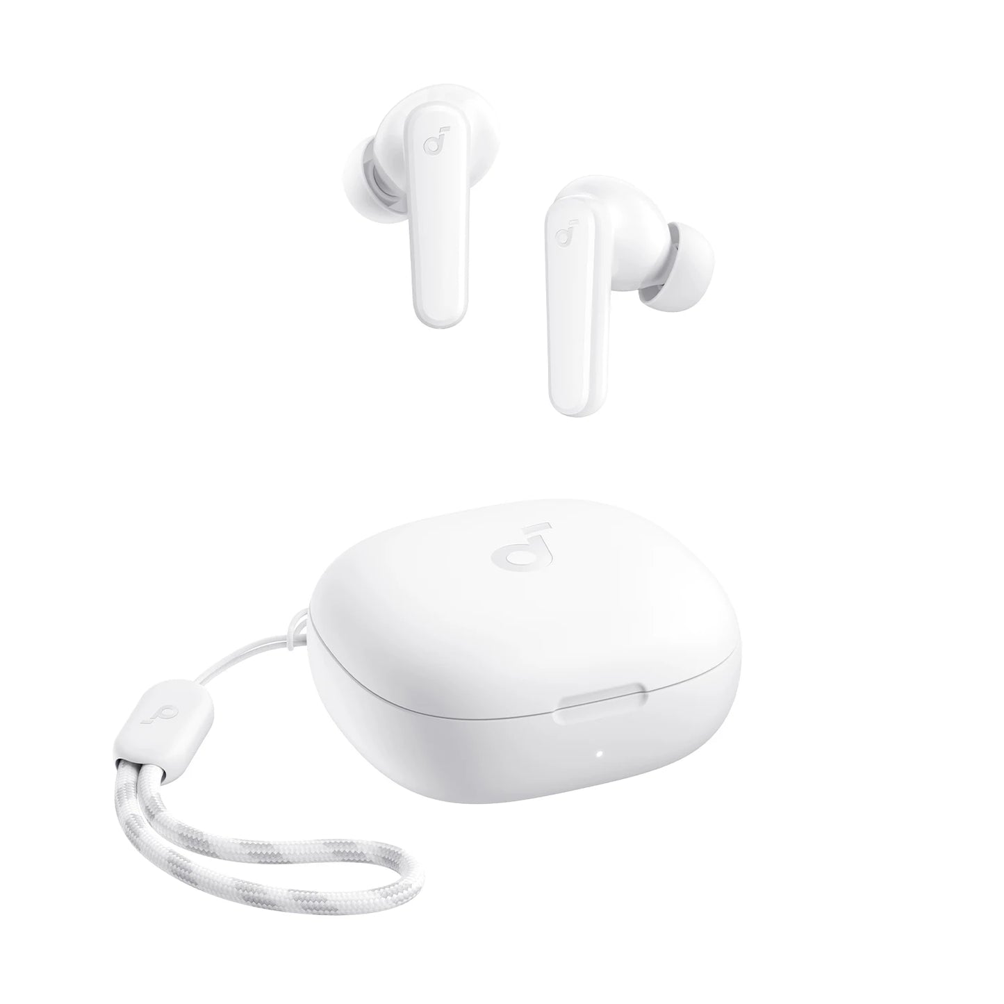 Fones de Ouvido Bluetooth Anker – Intra-auricular com Estojo de Carga – Sem Cancelamento Ativo de Ruído