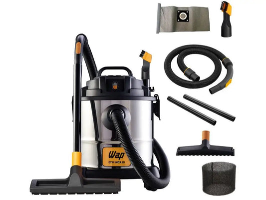 Aspirador de Pó e Água WAP GTW Inox 20 1600W – 220V