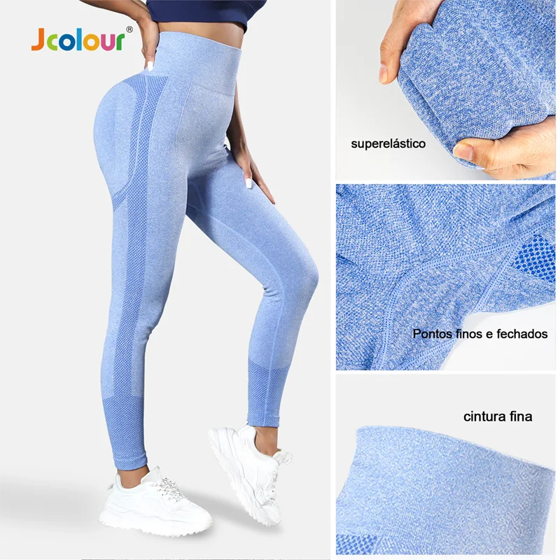 Calça Legging Esportiva Yoga Feminina Cintura Alta