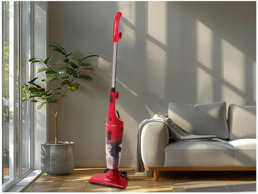 Aspirador de Pó Vertical Mondial Turbo Cycle AP-36 – 1100W | 2 em 1 | Vermelho e Preto – 220V
