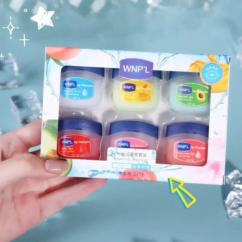 Kit de Lip Balm Hidratante – 4, 6 ou 8 Unidades (7g cada)