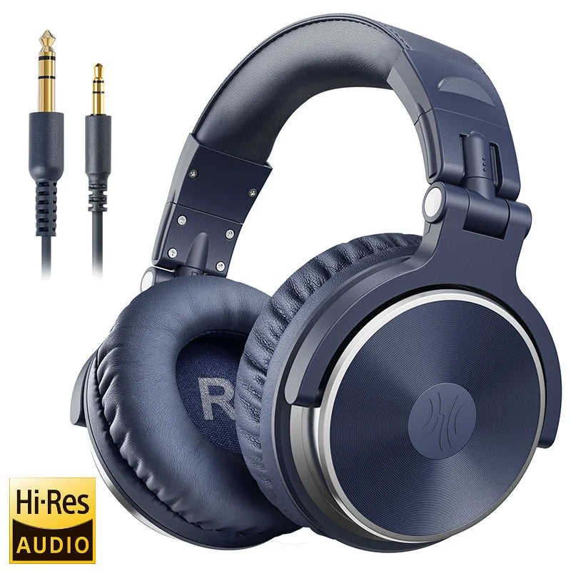 Fones de Ouvido com Fio Oneodio Pro 10/30/50 — Estúdio Profissional, DJ, Microfone