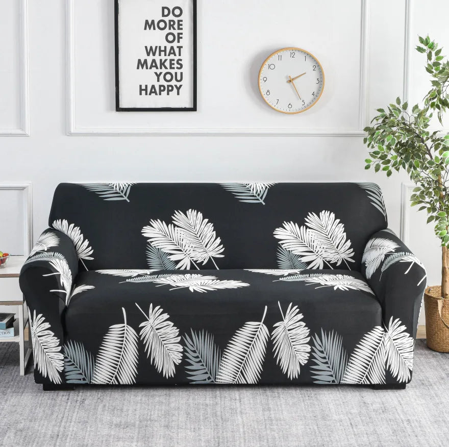 Capa de Sofá Estampada em Elastano – Protetor Decorativo