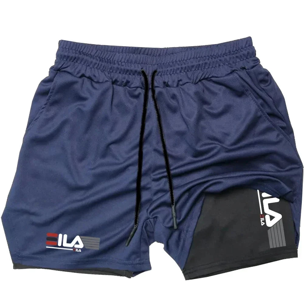 Shorts Masculino Esportivo 2 em 1