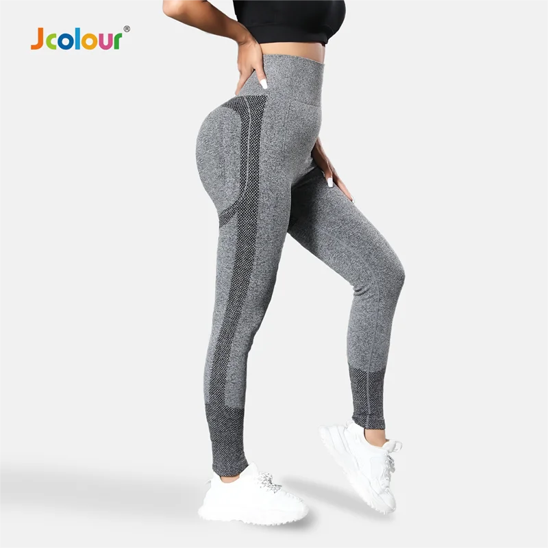 Calça Legging Esportiva Yoga Feminina Cintura Alta