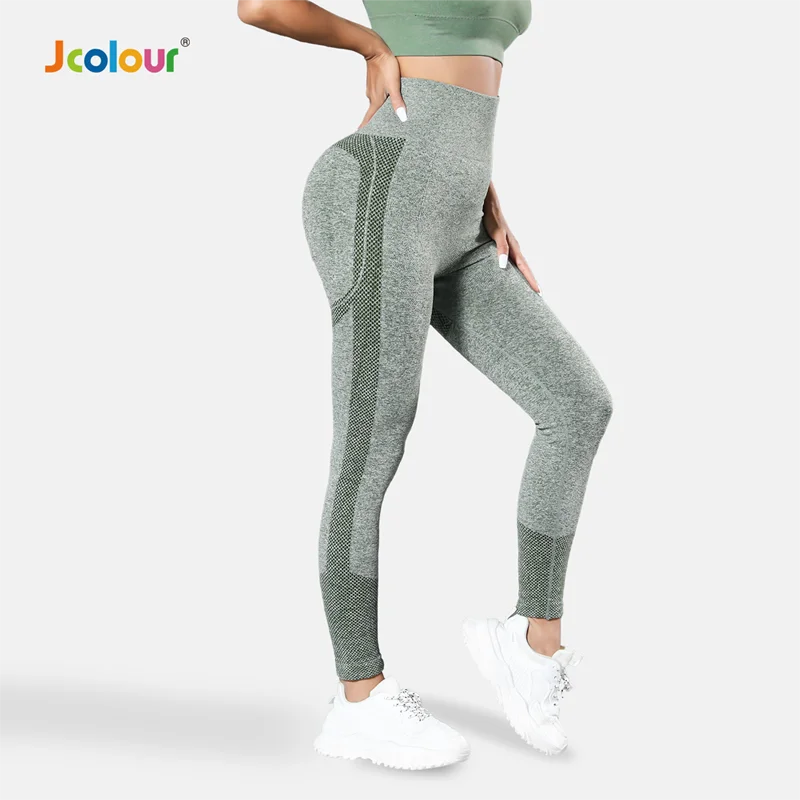 Calça Legging Esportiva Yoga Feminina Cintura Alta