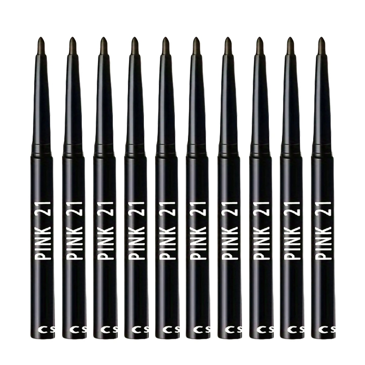 Kit 10 Lápis Delineadores Pretos – Longa Duração