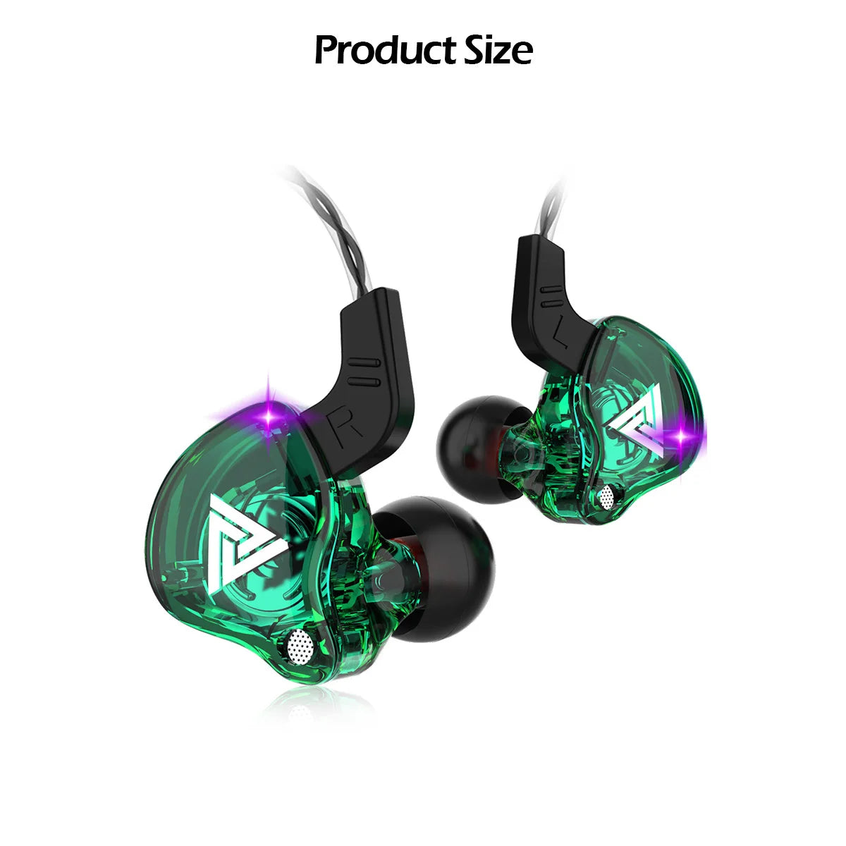 Fone de Ouvido com Fio QKZ AK6 – Hifi Esportivo com Microfone Integrado