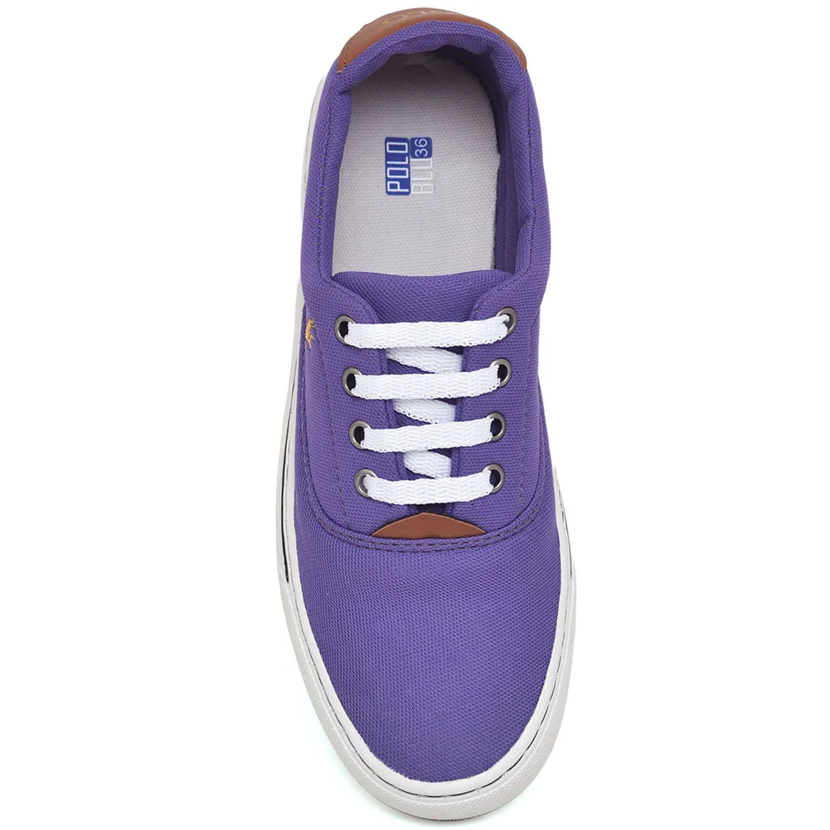Tênis Feminino Polo Blu Purple Cano Baixo com Relógio Digital