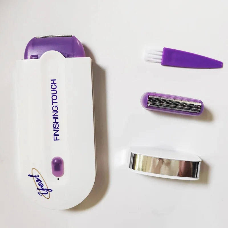Depilador Recarregável Facial e Corporal – Portátil, Indolor e Unissex