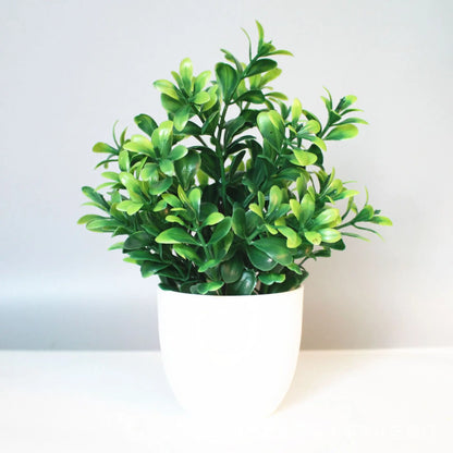 Bonsai Artificial Decorativo em Vaso
