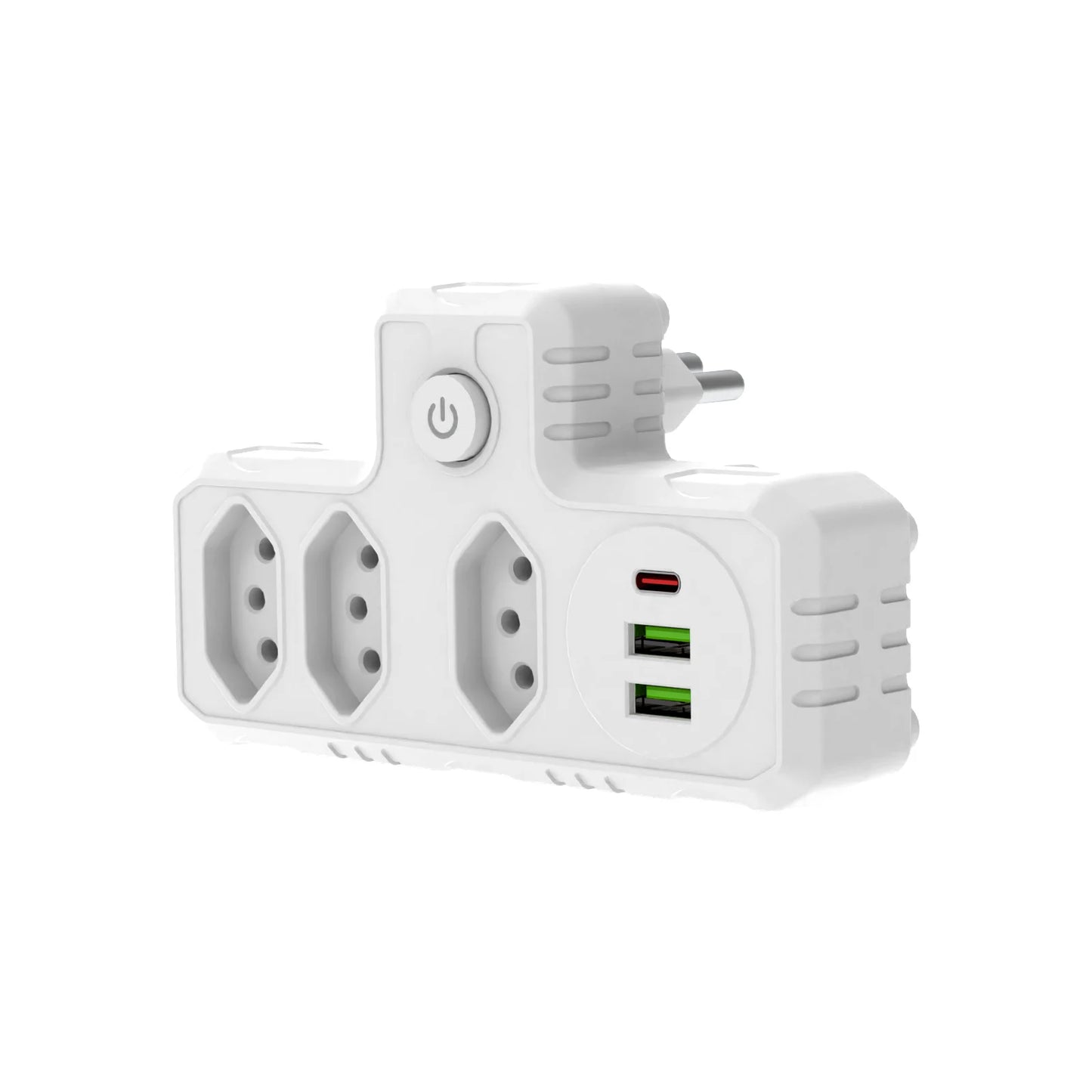 Conversor de Plugue USB COIBEU – Com Portas de Carregamento USB
