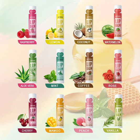 Kit Hidratante Labial – 12 Peças (Bálsamo Labial 5g)