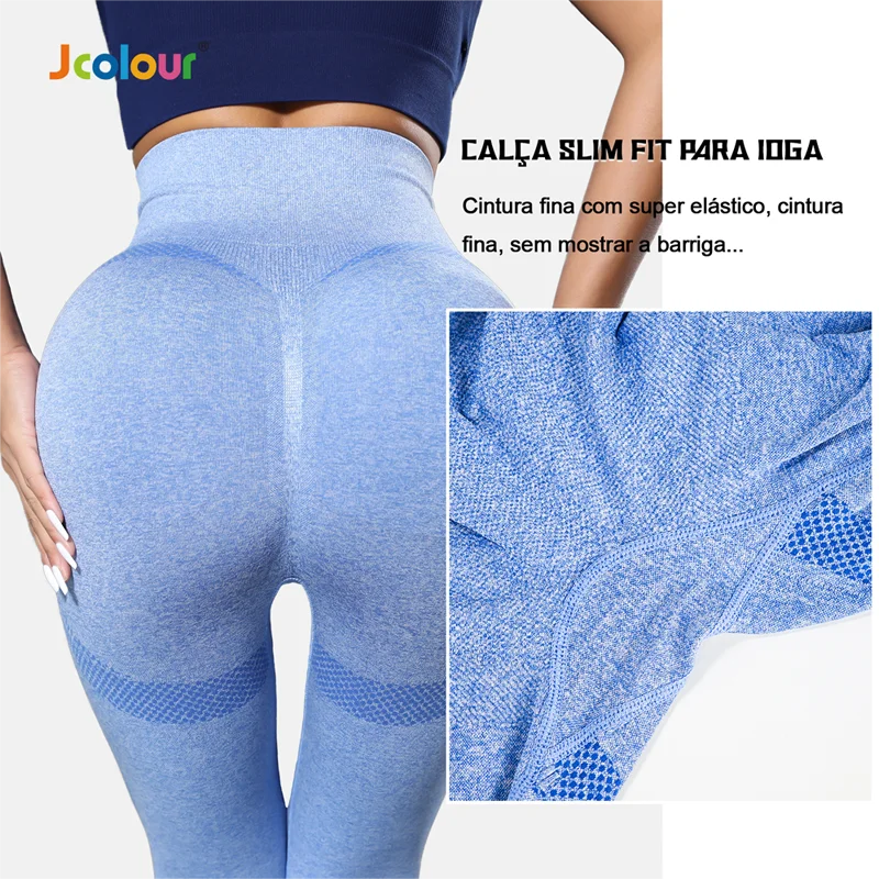 Calça Legging Esportiva Yoga Feminina Cintura Alta
