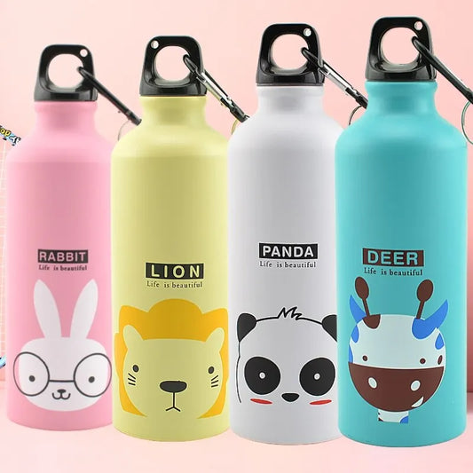 Garrafa Infantil com Estampa de Animais – 500ml