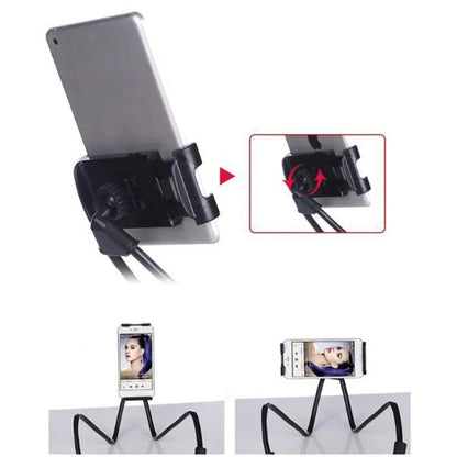 Suporte Articulado para Celular – Flexível, Ajustável e com Rotação 360°
