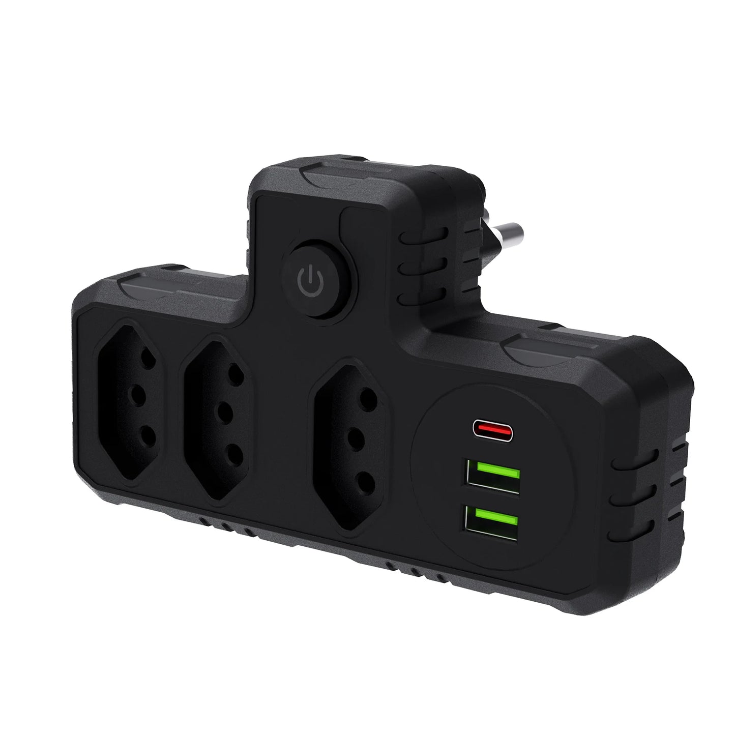 Conversor de Plugue USB COIBEU – Com Portas de Carregamento USB