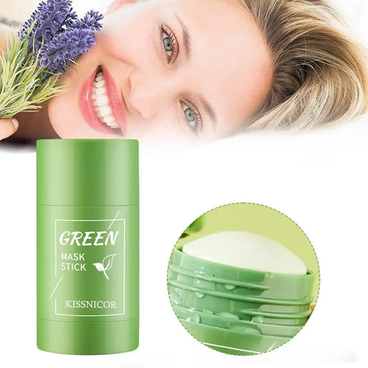 Máscara Facial em Bastão Chá Verde 40g – Limpeza Profunda