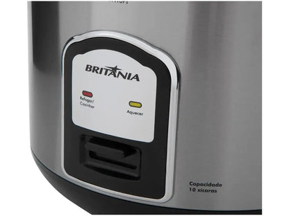 Panela Elétrica de Arroz Britânia BPA10PI 220V — 10 Xícaras