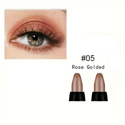 Delineador Colorido Glitter 16 Cores – Efeito Perolado, À Prova d’Água