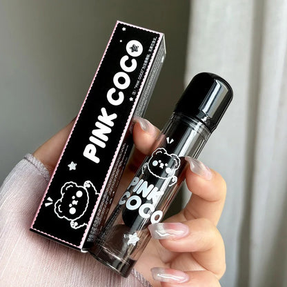 PINKCOCO Bear Doodle Mirror Lip Glaze – Gloss Labial de Brilho Espelhado