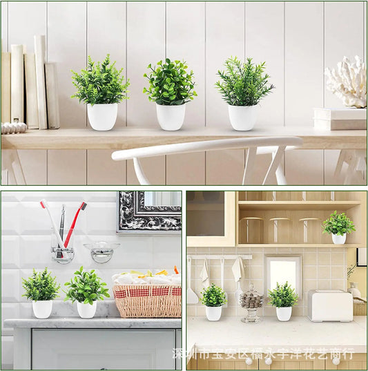 Bonsai Artificial Decorativo em Vaso