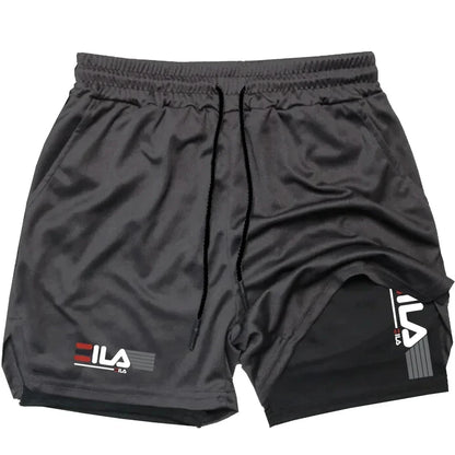 Shorts Masculino Esportivo 2 em 1