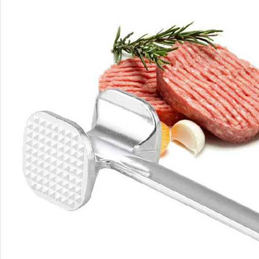 Martelo Amaciante de Carnes – Alumínio 19cm | Dupla Face para Carnes