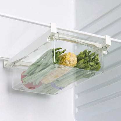 Gaveta Organizadora para Geladeira – Estilo Deslizante – para Ovos e Alimentos