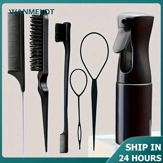 Kit 4 Peças Pentes de Cabelo Profissionais