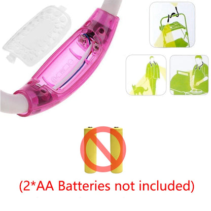 Luz de Leitura Flexível para Pescoço – 4 LEDs Ajustáveis