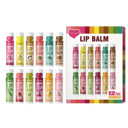 Kit Hidratante Labial – 12 Peças (Bálsamo Labial 5g)