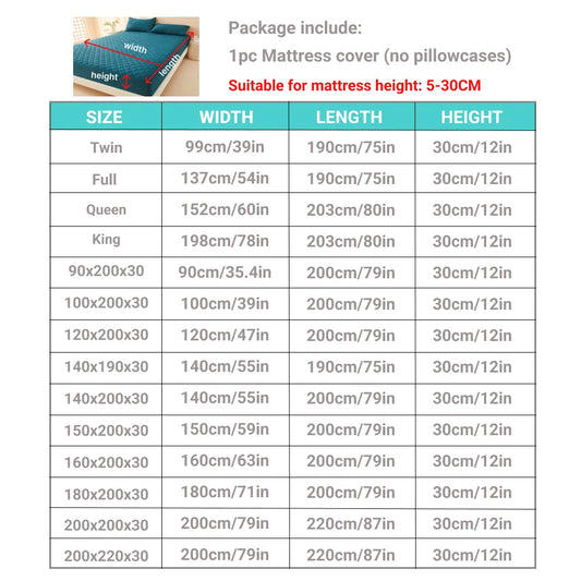 Protetor de Colchão Impermeável 3D Air Fabric – Respirável e Antibacteriano