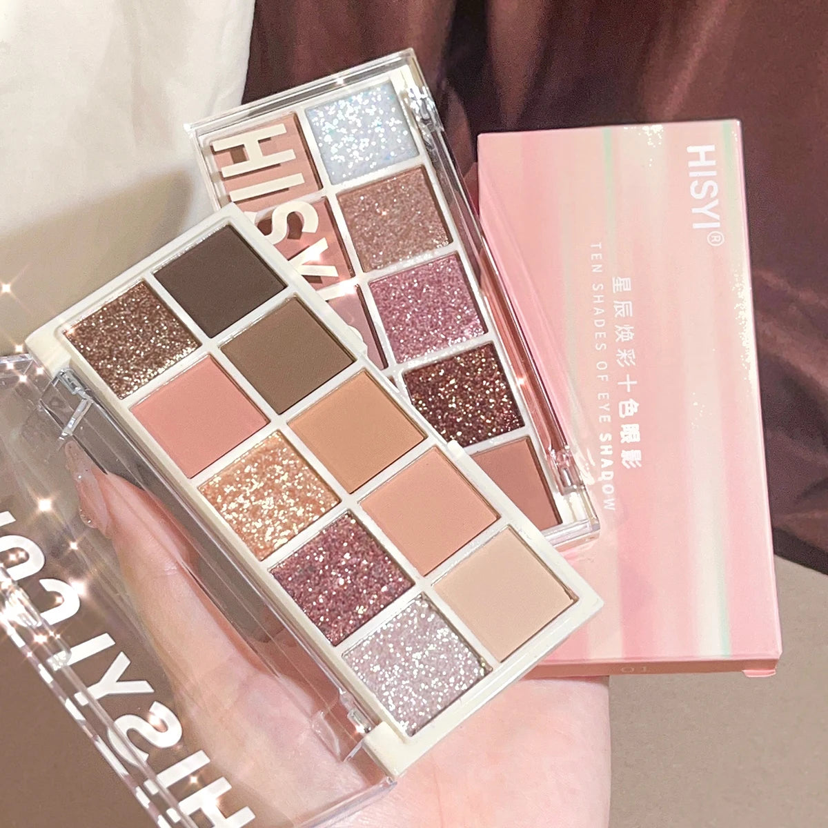 Paleta de Sombras 10 Cores Star Rejuvenation – Efeito Pérola, Matte e Cintilante