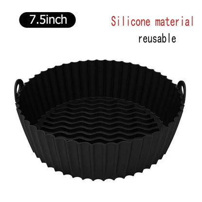 Formas Descartáveis de Papel para Air Fryer – Antiaderente e Resistente