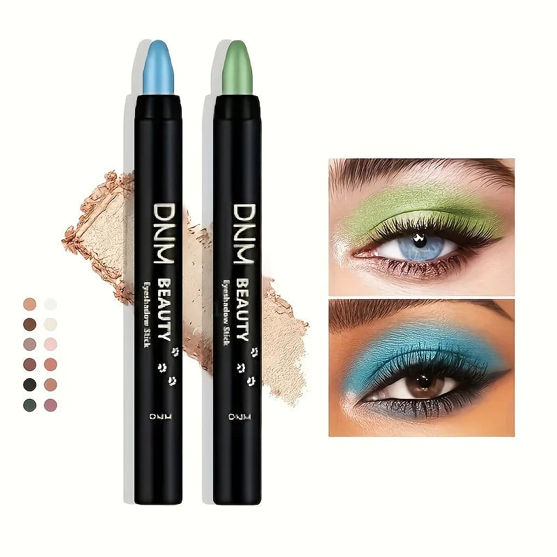 Delineador Colorido Glitter 16 Cores – Efeito Perolado, À Prova d’Água