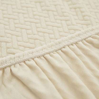 Capa de Sofá Elástica em Jacquard – Protetor para Sala de Estar