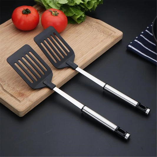 Espátula de Inox com Cabo de Nylon – Resistente ao Calor