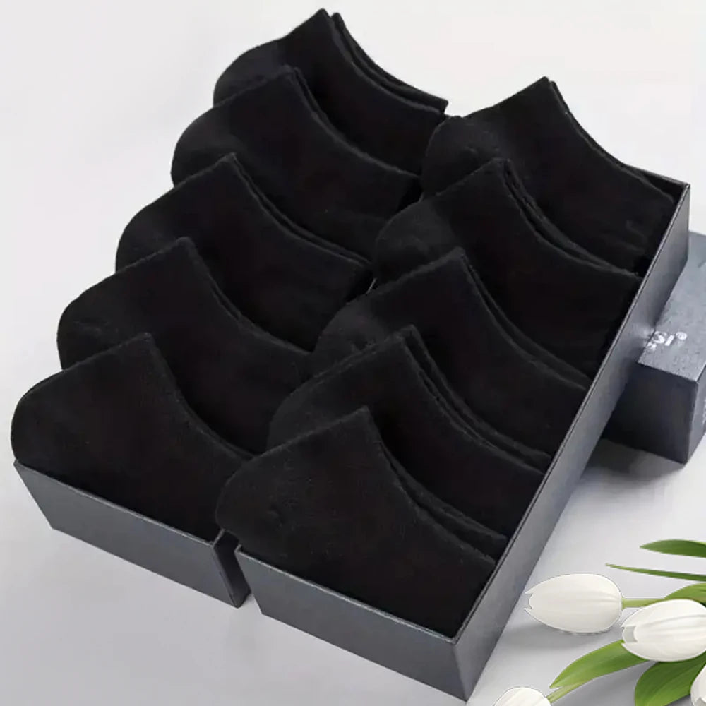 Meias Masculinas Cano Baixo Antiodor – Pacote com 10/20/30/40/50 Pares