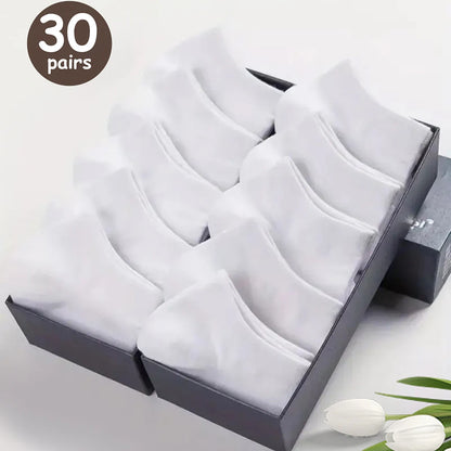 Meias Masculinas Cano Baixo Antiodor – Pacote com 10/20/30/40/50 Pares