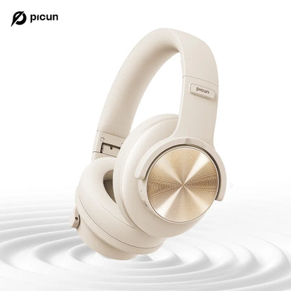 Picun B8 Fone de Ouvido Bluetooth Over-Ear – 120h de Bateria, 3 Modos de Som